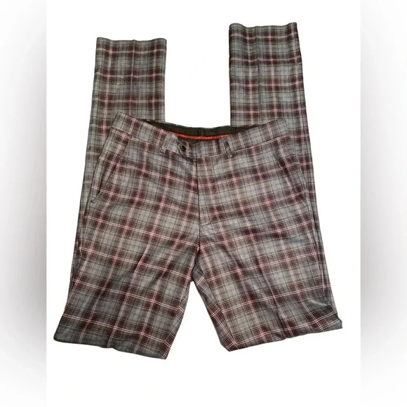 Men’s Bespoke Tazzio Skinny Fit Plaid Two Piece Suit - Picture 11 of 16